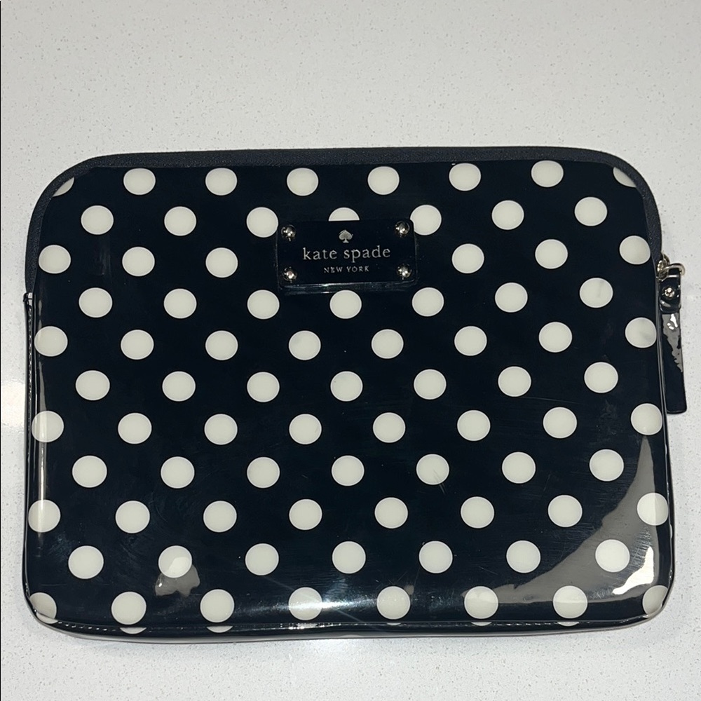 Kate Spade Black and White Polka Dot electronics Case